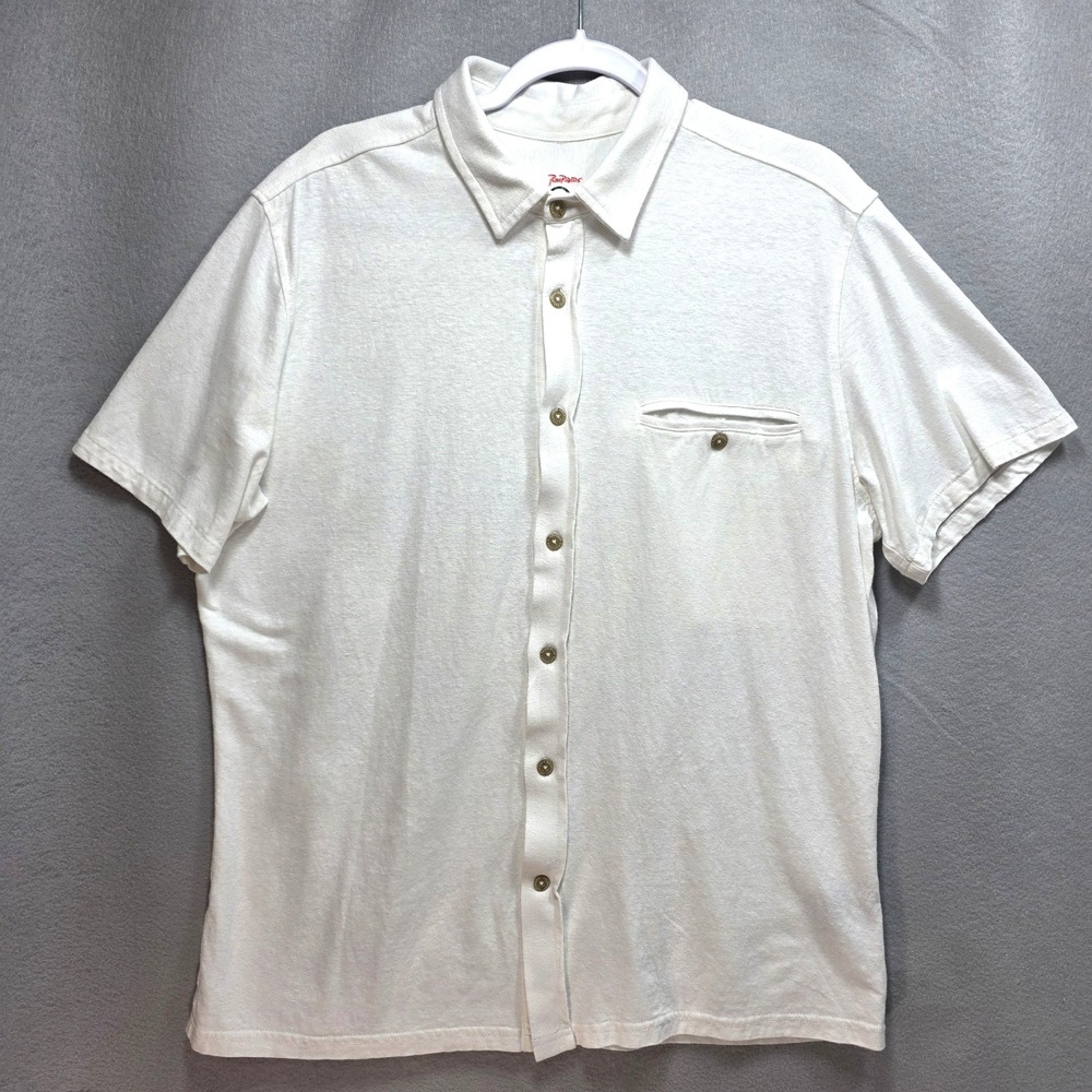Rail Riders LOA Leeward Shirt Mens L Button Pocket Organic Cotton Hemp UPF